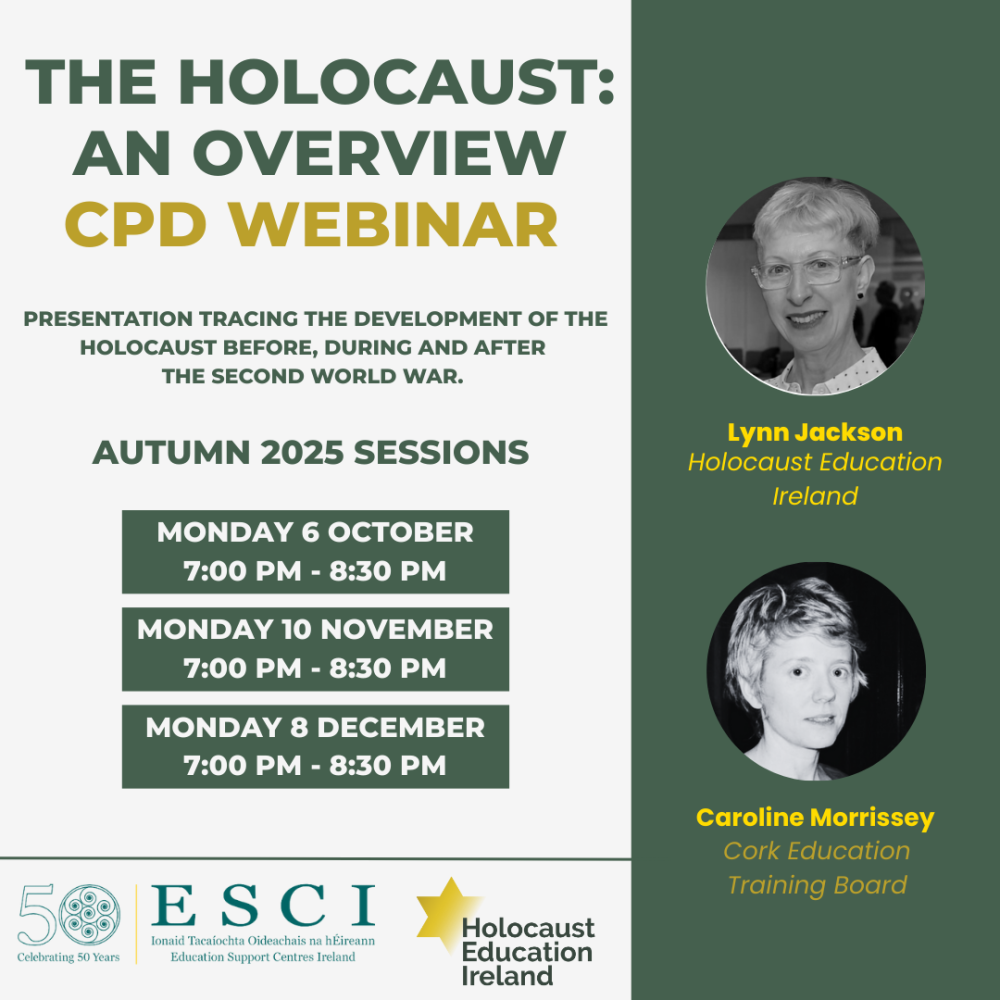 the holocaust narrative cpd webinar